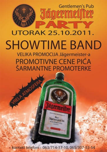Jagermeister & Showtime band