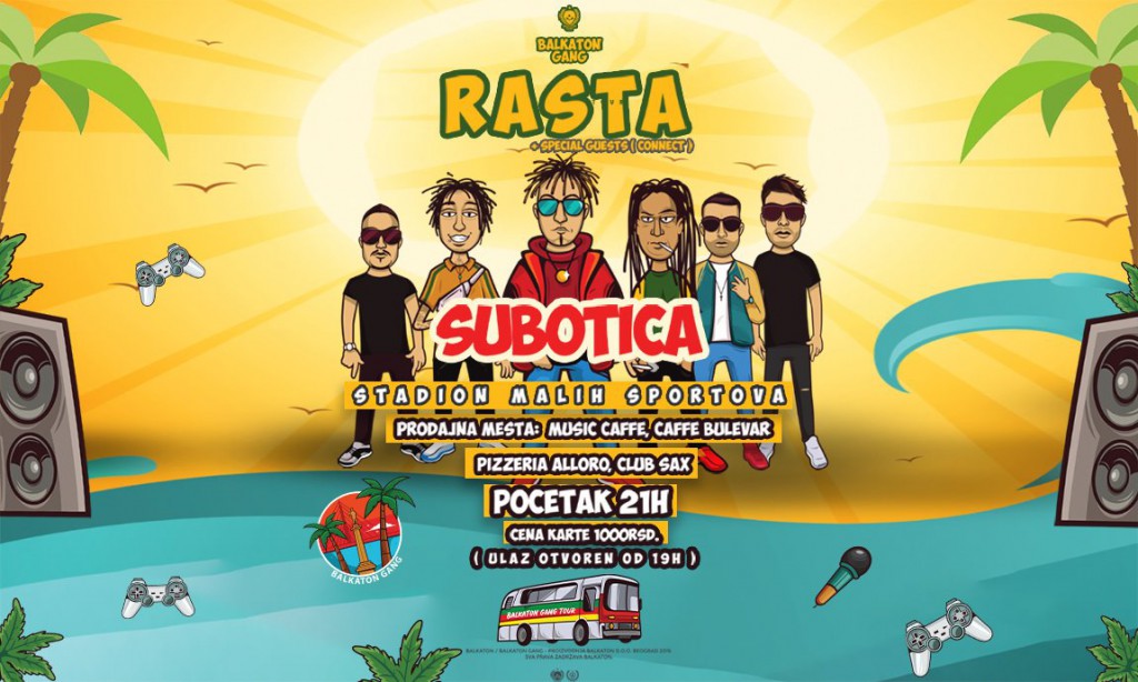 Koncert: Rasta - ODLOŽENO