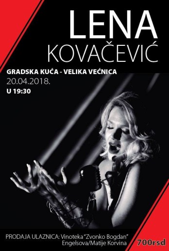 Koncert: Lena Kovačević