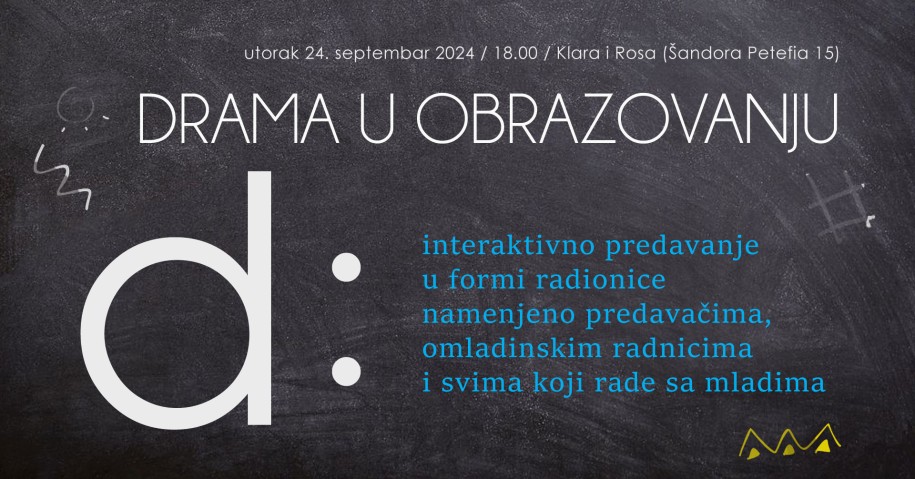 Interaktivna radionica - Drama u obrazovnom procesu