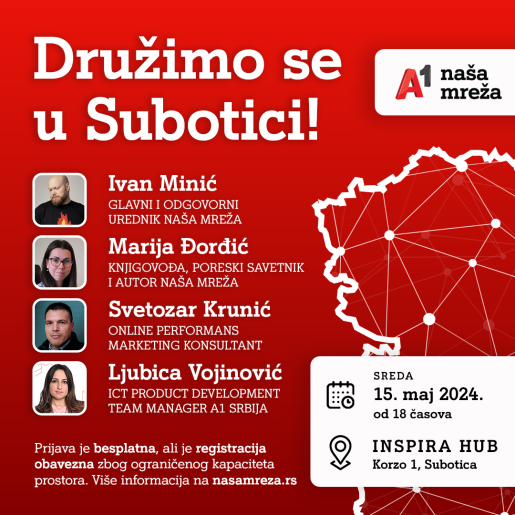 Radionica: "Razgovaramo o preduzetništvu u Subotici"