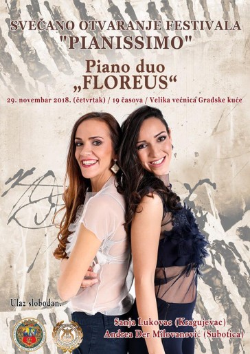 Koncert: Klavirski duo Floreus