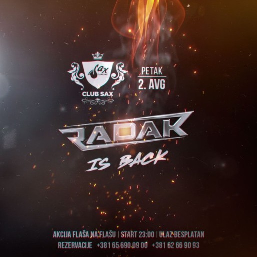 Radak is back