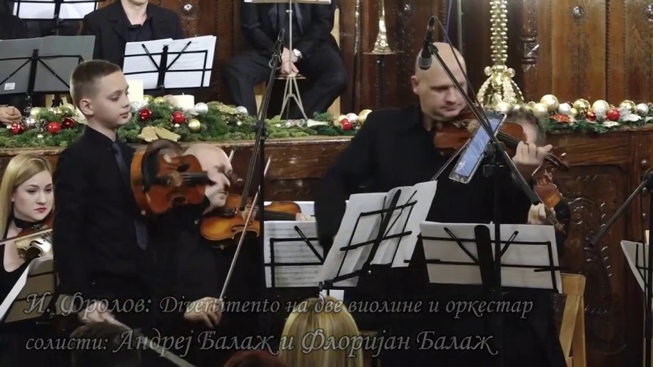 Koncert violinista - Andrej i Florijan Balaž