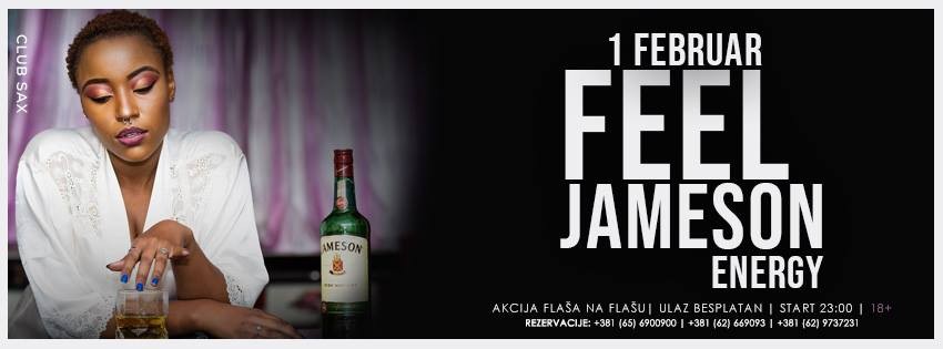 Feel Jameson enegry