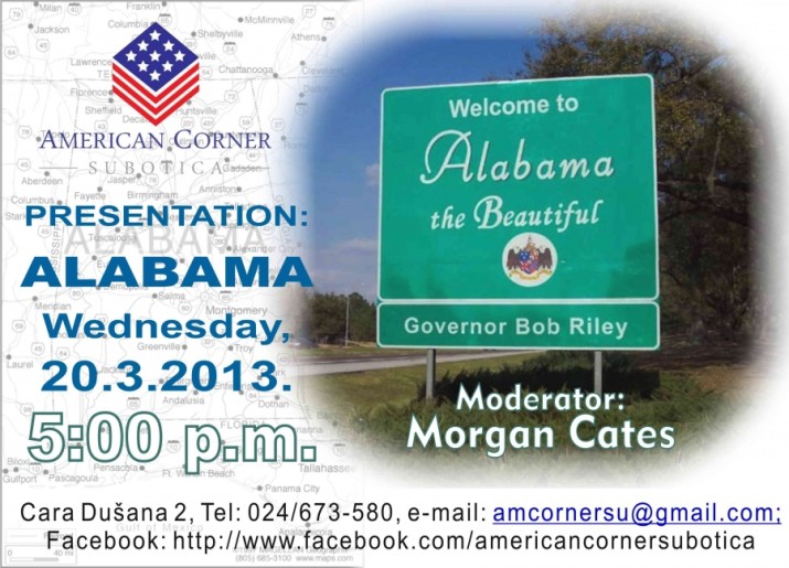 Predavanje: Alabama