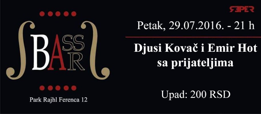 Djusi Kovač i Emir Hot sa prijateljima