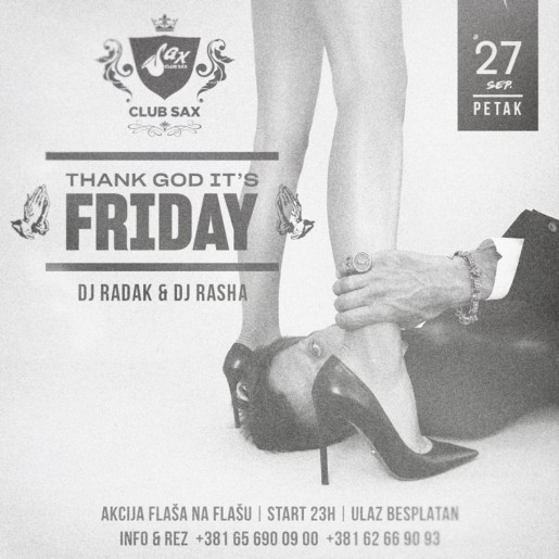 Thank God it's friday