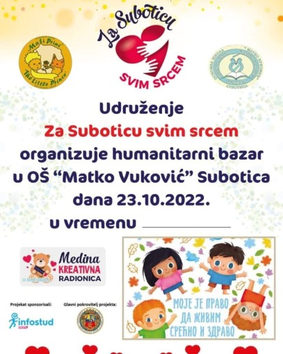 Humanitarni bazar "Za Suboticu svim srcem"