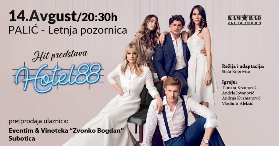 ODLOŽENO Predstava "Hotel 88"
