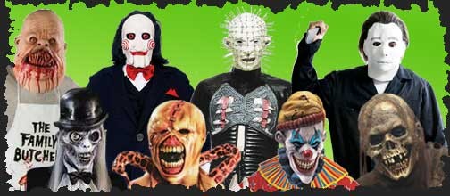 Halloween night with Coustumes