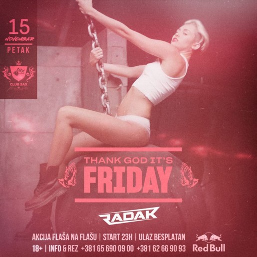 Thank God it's friday