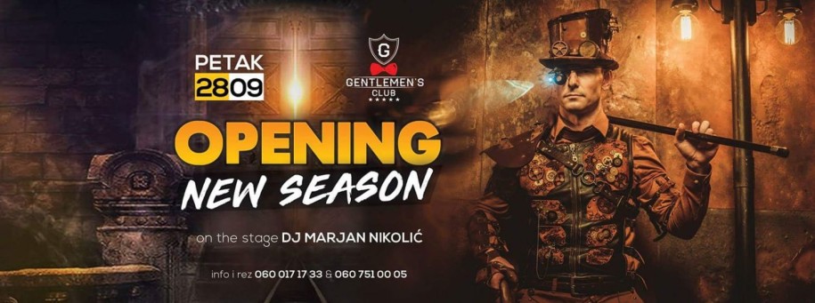 Opening new season