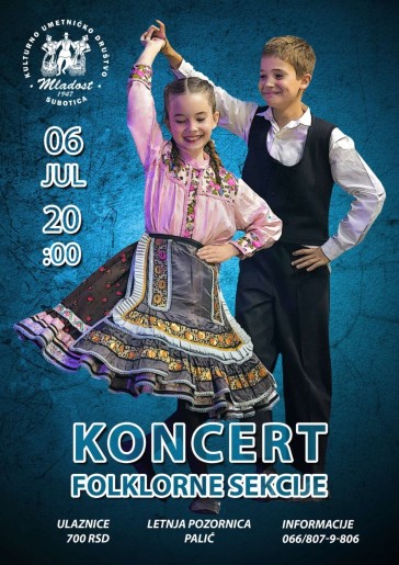 KONCERT FOLKLORNE SEKCIJE