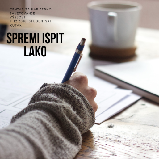 Radionica: Spremi ispit lako