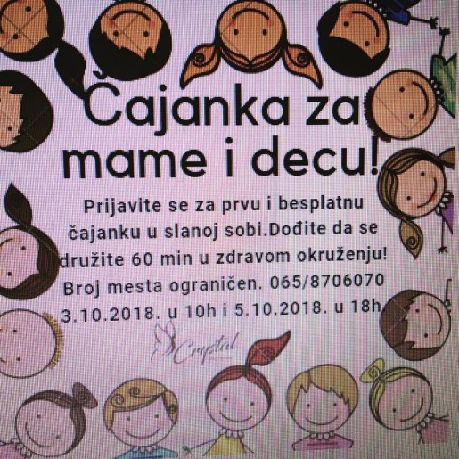 Čajanka za mame i decu
