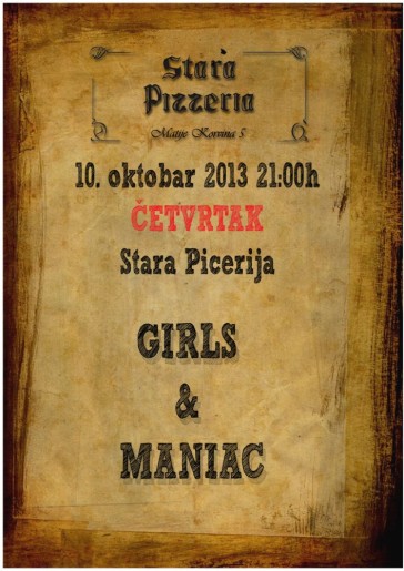 GIRLS & MANIAC - Akustična svirka