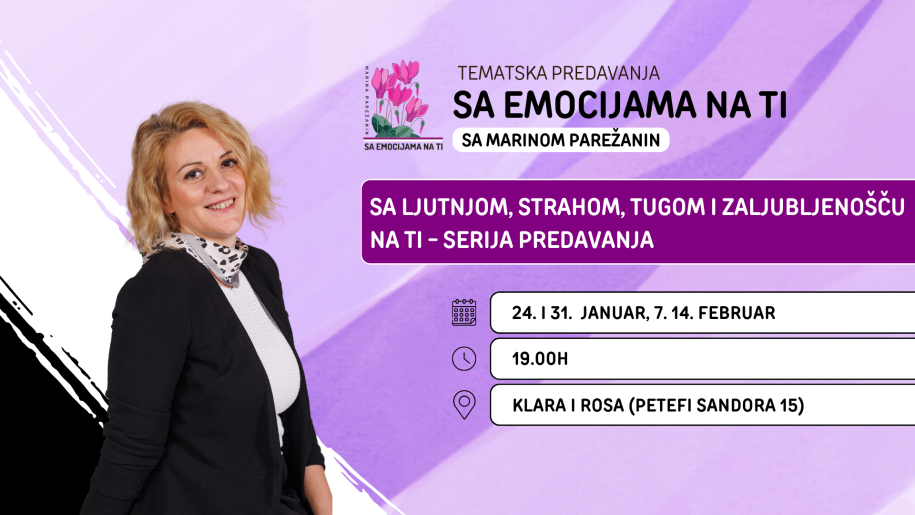 Ciklus predavanja: Sa emocijama na Ti