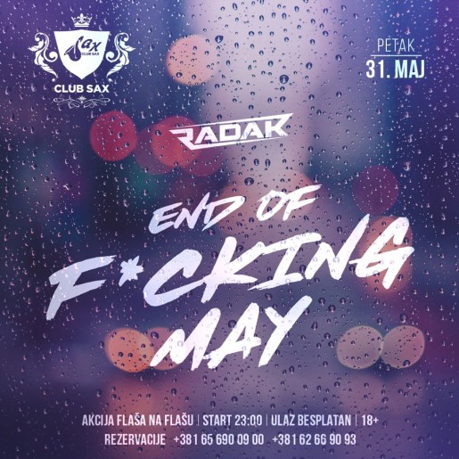 End of f*cking may