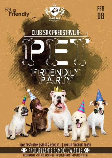 Pet friendlyparty