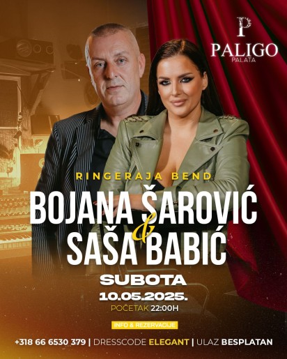 Bojana Šarović & Saša Babić  & Ringeraja bend