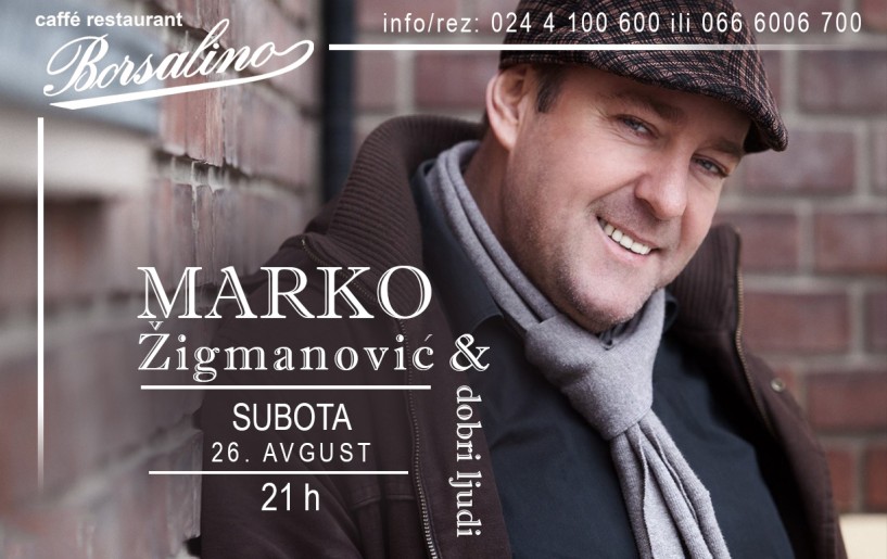 Akustična svirka: Marko Žigmanović i dobri ljudi
