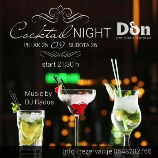 Cocktail night