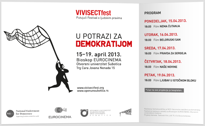 Putujući festival o ljudskim pravima Vivisect