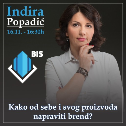 Predavanje: "Kako od sebe i svog proizvoda napraviti brend?"