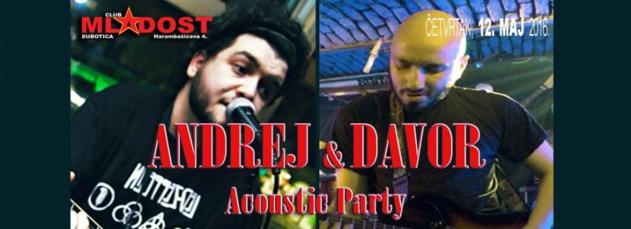 Akustična svirka: Andrej i Davor