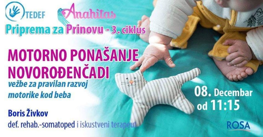 Predavanje na temu "Motorno ponašanje novorođenčadi"