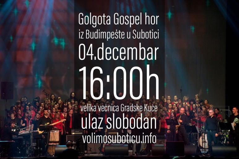 Golgota gospel hor sa repertoarom gospel i božićnih pesama