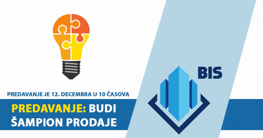 Besplatno predavanje na temu "Budi šampion prodaje"