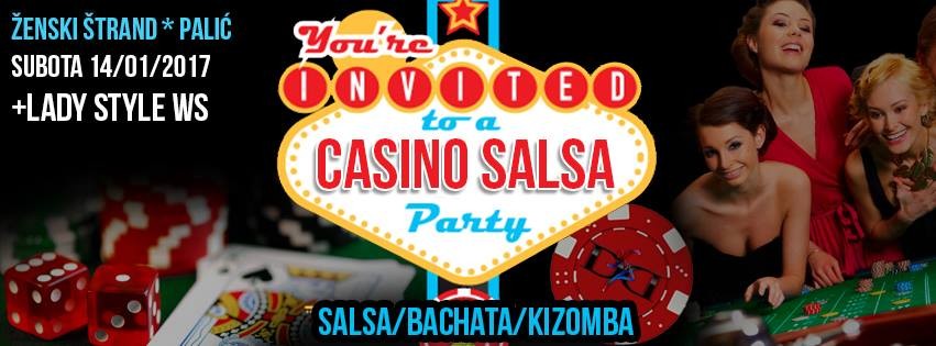 Casino salsa/bachata/kizomba party