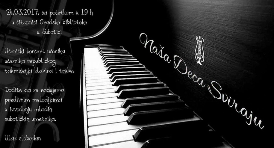 Koncert: Naša Deca Sviraju