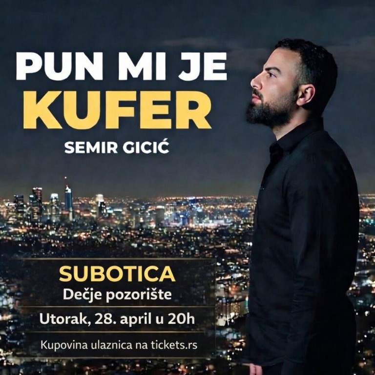 Nova komedija Semira Gicića "Pun mi je kufer"