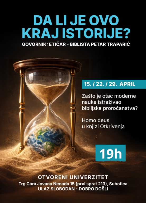 Biblijsko predavanje: Homo deus u knjizi Otkrivenja