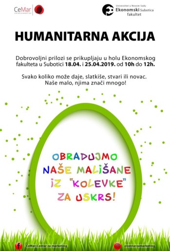 Humanitarna akcija "Radost Uskrsa za decu Kolevke"
