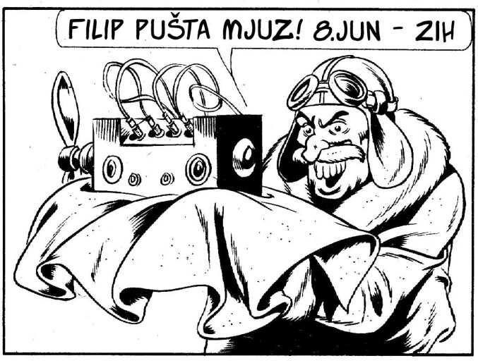 Filip pušta mjuz
