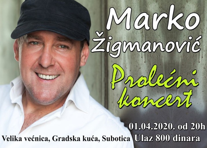 Prolećni koncert: Marko Žigmanović