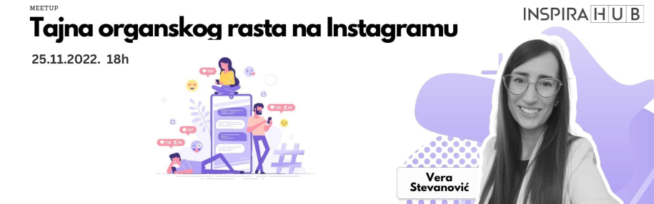 Predavanje: “Tajna organskog rasta na Instagramu“