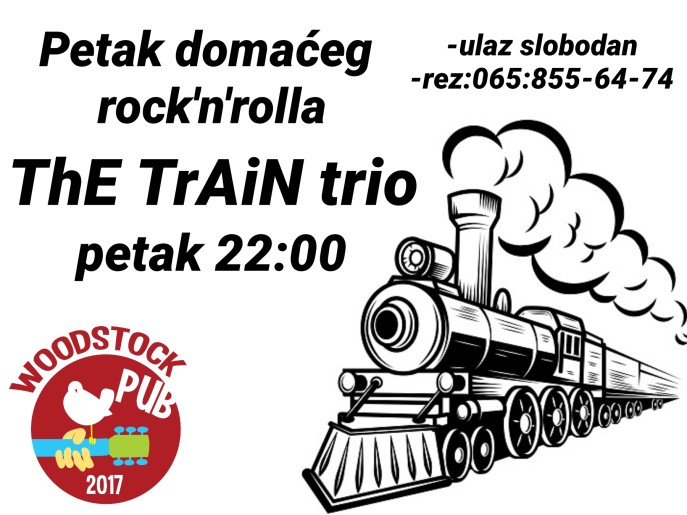 Domaća rock svirka: tHe TrAin trio