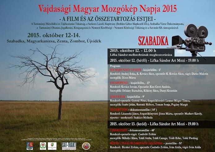 Vajdasági Magyar Mozgókép Napja 2015