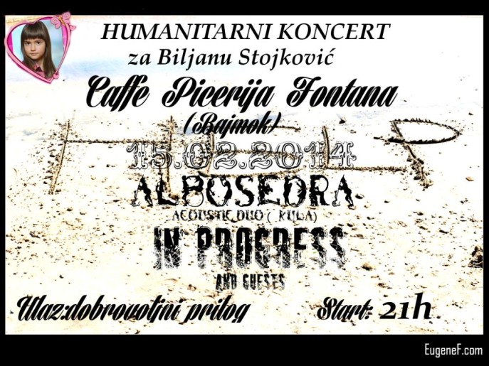 Humanitarni koncert za Biljanu Stojković