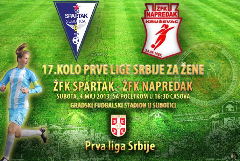 Fudbal (Ž): Spartak - Napredak