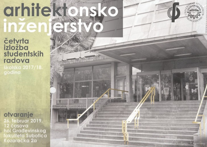 Otvaranje Četvrte izložbe radova studenata Građevinskog fakulteta Subotica