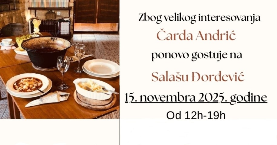 Gostovanje Čarde Andrić na salašu Đorđević