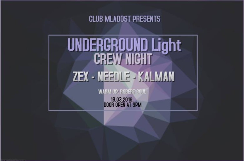 Underground light crew night