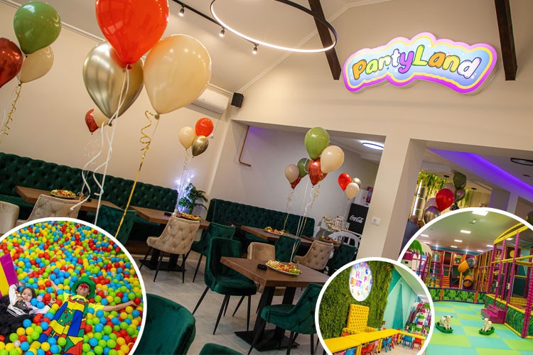 Otvaranje letnje bašte igraonice "Party land" i dečja predstava
