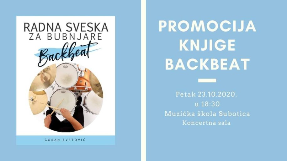 Promocija knjige Gorana Evetovića "Backbeat"